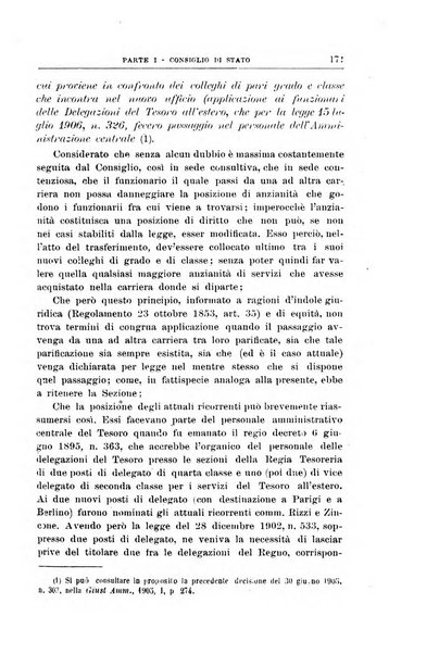 La giustizia amministrativa raccolta di decisioni e pareri del Consiglio di Stato, decisioni della Corte dei conti, sentenze della Cassazione di Roma, e decisioni delle Giunte provinciali amministrative