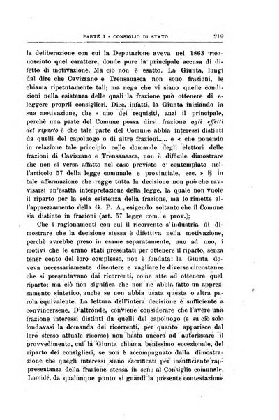 La giustizia amministrativa raccolta di decisioni e pareri del Consiglio di Stato, decisioni della Corte dei conti, sentenze della Cassazione di Roma, e decisioni delle Giunte provinciali amministrative