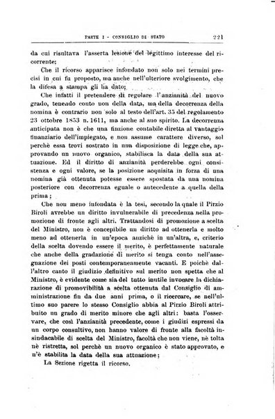 La giustizia amministrativa raccolta di decisioni e pareri del Consiglio di Stato, decisioni della Corte dei conti, sentenze della Cassazione di Roma, e decisioni delle Giunte provinciali amministrative