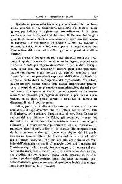 La giustizia amministrativa raccolta di decisioni e pareri del Consiglio di Stato, decisioni della Corte dei conti, sentenze della Cassazione di Roma, e decisioni delle Giunte provinciali amministrative