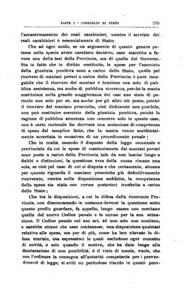 La giustizia amministrativa raccolta di decisioni e pareri del Consiglio di Stato, decisioni della Corte dei conti, sentenze della Cassazione di Roma, e decisioni delle Giunte provinciali amministrative