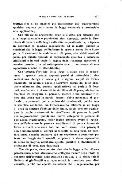 La giustizia amministrativa raccolta di decisioni e pareri del Consiglio di Stato, decisioni della Corte dei conti, sentenze della Cassazione di Roma, e decisioni delle Giunte provinciali amministrative