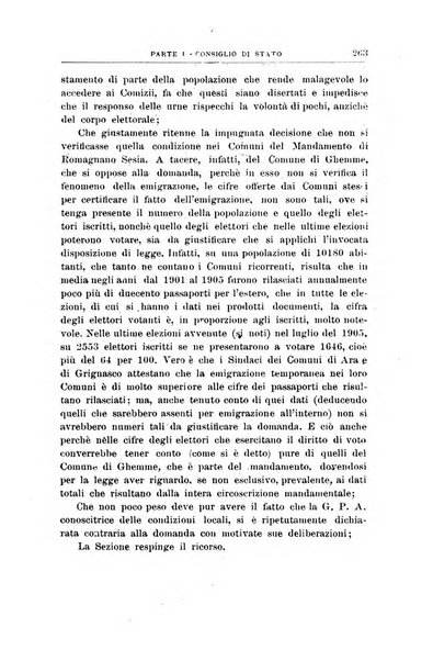 La giustizia amministrativa raccolta di decisioni e pareri del Consiglio di Stato, decisioni della Corte dei conti, sentenze della Cassazione di Roma, e decisioni delle Giunte provinciali amministrative