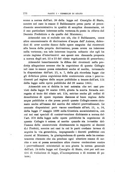 La giustizia amministrativa raccolta di decisioni e pareri del Consiglio di Stato, decisioni della Corte dei conti, sentenze della Cassazione di Roma, e decisioni delle Giunte provinciali amministrative