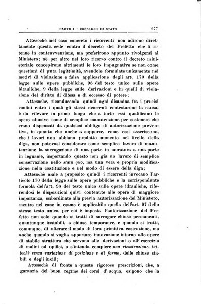 La giustizia amministrativa raccolta di decisioni e pareri del Consiglio di Stato, decisioni della Corte dei conti, sentenze della Cassazione di Roma, e decisioni delle Giunte provinciali amministrative