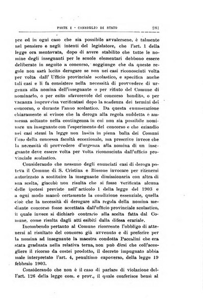 La giustizia amministrativa raccolta di decisioni e pareri del Consiglio di Stato, decisioni della Corte dei conti, sentenze della Cassazione di Roma, e decisioni delle Giunte provinciali amministrative