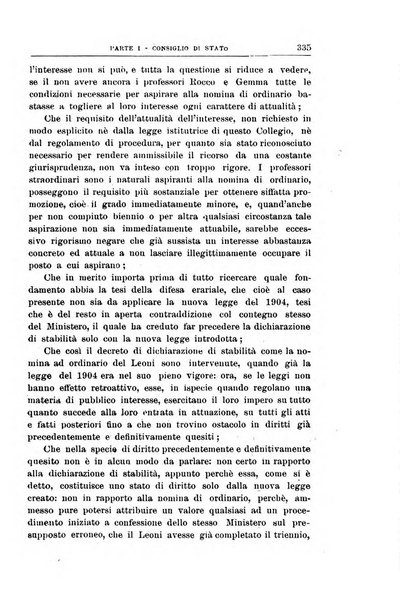 La giustizia amministrativa raccolta di decisioni e pareri del Consiglio di Stato, decisioni della Corte dei conti, sentenze della Cassazione di Roma, e decisioni delle Giunte provinciali amministrative