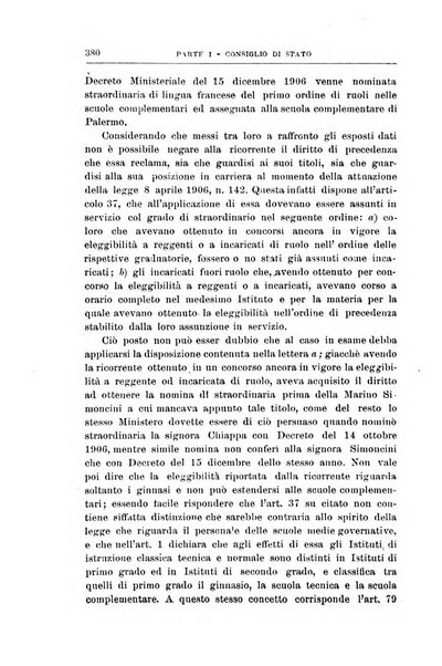 La giustizia amministrativa raccolta di decisioni e pareri del Consiglio di Stato, decisioni della Corte dei conti, sentenze della Cassazione di Roma, e decisioni delle Giunte provinciali amministrative