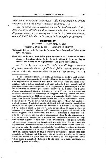 La giustizia amministrativa raccolta di decisioni e pareri del Consiglio di Stato, decisioni della Corte dei conti, sentenze della Cassazione di Roma, e decisioni delle Giunte provinciali amministrative