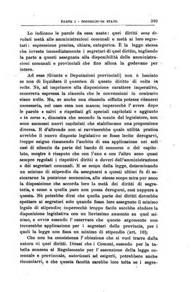 La giustizia amministrativa raccolta di decisioni e pareri del Consiglio di Stato, decisioni della Corte dei conti, sentenze della Cassazione di Roma, e decisioni delle Giunte provinciali amministrative