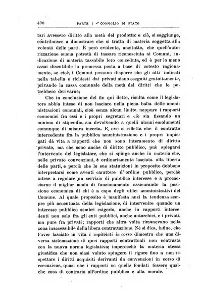 La giustizia amministrativa raccolta di decisioni e pareri del Consiglio di Stato, decisioni della Corte dei conti, sentenze della Cassazione di Roma, e decisioni delle Giunte provinciali amministrative