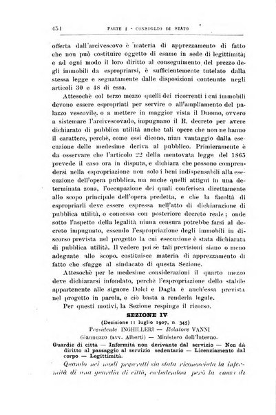 La giustizia amministrativa raccolta di decisioni e pareri del Consiglio di Stato, decisioni della Corte dei conti, sentenze della Cassazione di Roma, e decisioni delle Giunte provinciali amministrative