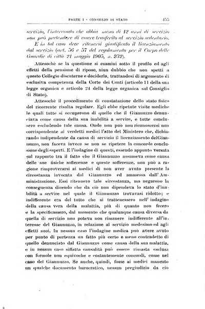 La giustizia amministrativa raccolta di decisioni e pareri del Consiglio di Stato, decisioni della Corte dei conti, sentenze della Cassazione di Roma, e decisioni delle Giunte provinciali amministrative