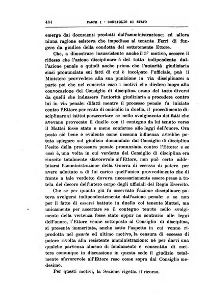 La giustizia amministrativa raccolta di decisioni e pareri del Consiglio di Stato, decisioni della Corte dei conti, sentenze della Cassazione di Roma, e decisioni delle Giunte provinciali amministrative