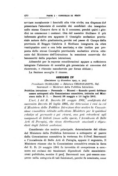 La giustizia amministrativa raccolta di decisioni e pareri del Consiglio di Stato, decisioni della Corte dei conti, sentenze della Cassazione di Roma, e decisioni delle Giunte provinciali amministrative