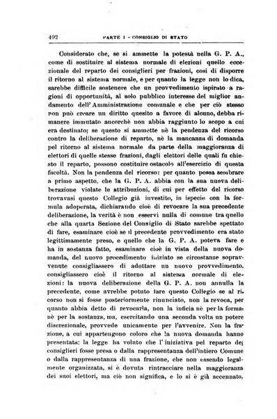 La giustizia amministrativa raccolta di decisioni e pareri del Consiglio di Stato, decisioni della Corte dei conti, sentenze della Cassazione di Roma, e decisioni delle Giunte provinciali amministrative