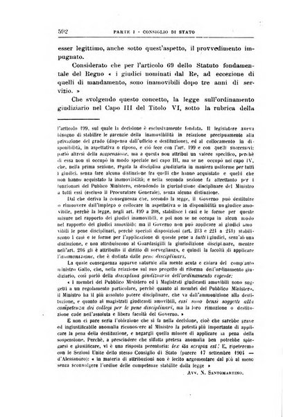 La giustizia amministrativa raccolta di decisioni e pareri del Consiglio di Stato, decisioni della Corte dei conti, sentenze della Cassazione di Roma, e decisioni delle Giunte provinciali amministrative