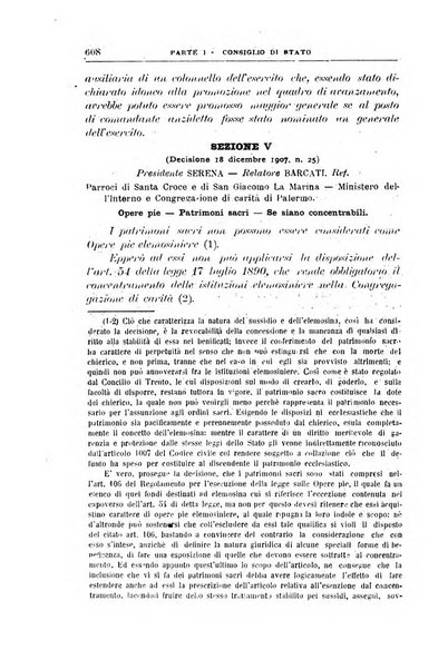 La giustizia amministrativa raccolta di decisioni e pareri del Consiglio di Stato, decisioni della Corte dei conti, sentenze della Cassazione di Roma, e decisioni delle Giunte provinciali amministrative