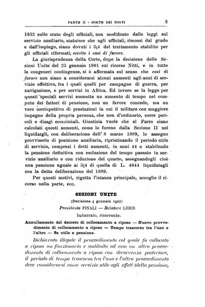 La giustizia amministrativa raccolta di decisioni e pareri del Consiglio di Stato, decisioni della Corte dei conti, sentenze della Cassazione di Roma, e decisioni delle Giunte provinciali amministrative