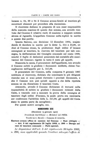 La giustizia amministrativa raccolta di decisioni e pareri del Consiglio di Stato, decisioni della Corte dei conti, sentenze della Cassazione di Roma, e decisioni delle Giunte provinciali amministrative