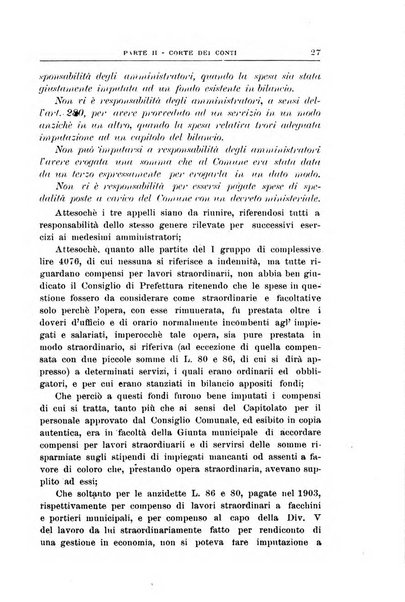 La giustizia amministrativa raccolta di decisioni e pareri del Consiglio di Stato, decisioni della Corte dei conti, sentenze della Cassazione di Roma, e decisioni delle Giunte provinciali amministrative