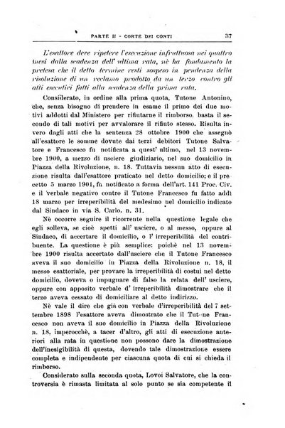 La giustizia amministrativa raccolta di decisioni e pareri del Consiglio di Stato, decisioni della Corte dei conti, sentenze della Cassazione di Roma, e decisioni delle Giunte provinciali amministrative