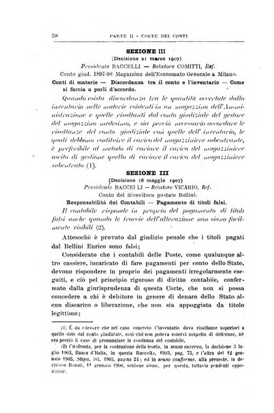 La giustizia amministrativa raccolta di decisioni e pareri del Consiglio di Stato, decisioni della Corte dei conti, sentenze della Cassazione di Roma, e decisioni delle Giunte provinciali amministrative