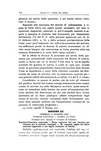 La giustizia amministrativa raccolta di decisioni e pareri del Consiglio di Stato, decisioni della Corte dei conti, sentenze della Cassazione di Roma, e decisioni delle Giunte provinciali amministrative