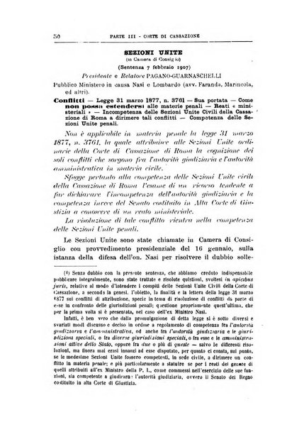 La giustizia amministrativa raccolta di decisioni e pareri del Consiglio di Stato, decisioni della Corte dei conti, sentenze della Cassazione di Roma, e decisioni delle Giunte provinciali amministrative