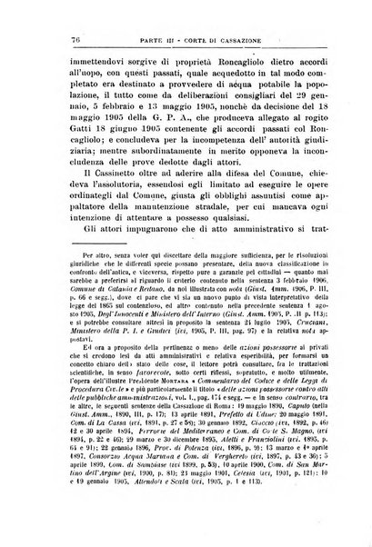 La giustizia amministrativa raccolta di decisioni e pareri del Consiglio di Stato, decisioni della Corte dei conti, sentenze della Cassazione di Roma, e decisioni delle Giunte provinciali amministrative