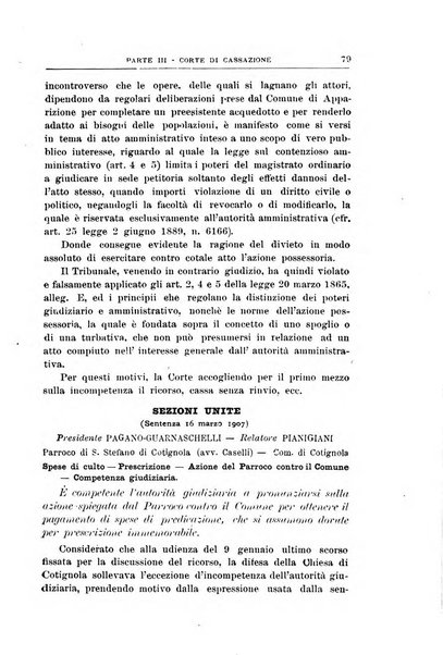 La giustizia amministrativa raccolta di decisioni e pareri del Consiglio di Stato, decisioni della Corte dei conti, sentenze della Cassazione di Roma, e decisioni delle Giunte provinciali amministrative