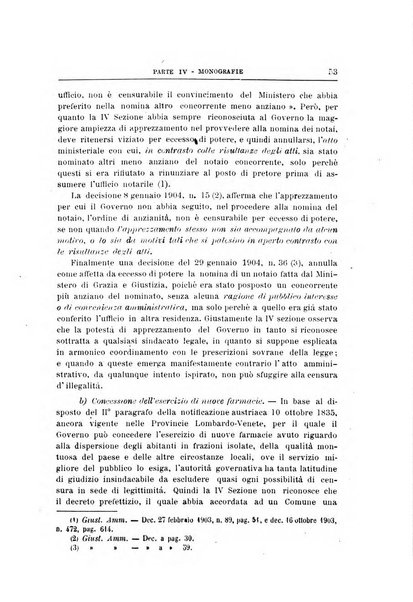 La giustizia amministrativa raccolta di decisioni e pareri del Consiglio di Stato, decisioni della Corte dei conti, sentenze della Cassazione di Roma, e decisioni delle Giunte provinciali amministrative