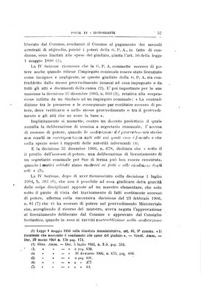 La giustizia amministrativa raccolta di decisioni e pareri del Consiglio di Stato, decisioni della Corte dei conti, sentenze della Cassazione di Roma, e decisioni delle Giunte provinciali amministrative