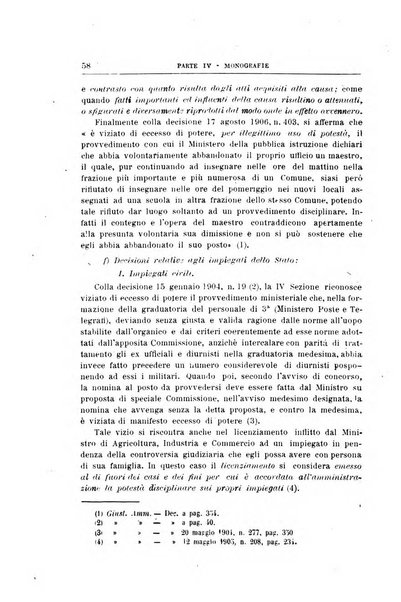 La giustizia amministrativa raccolta di decisioni e pareri del Consiglio di Stato, decisioni della Corte dei conti, sentenze della Cassazione di Roma, e decisioni delle Giunte provinciali amministrative