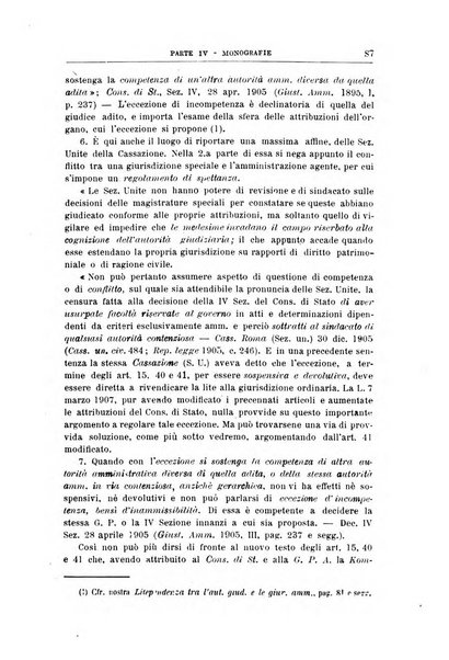 La giustizia amministrativa raccolta di decisioni e pareri del Consiglio di Stato, decisioni della Corte dei conti, sentenze della Cassazione di Roma, e decisioni delle Giunte provinciali amministrative