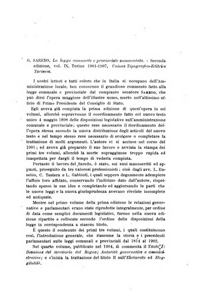 La giustizia amministrativa raccolta di decisioni e pareri del Consiglio di Stato, decisioni della Corte dei conti, sentenze della Cassazione di Roma, e decisioni delle Giunte provinciali amministrative