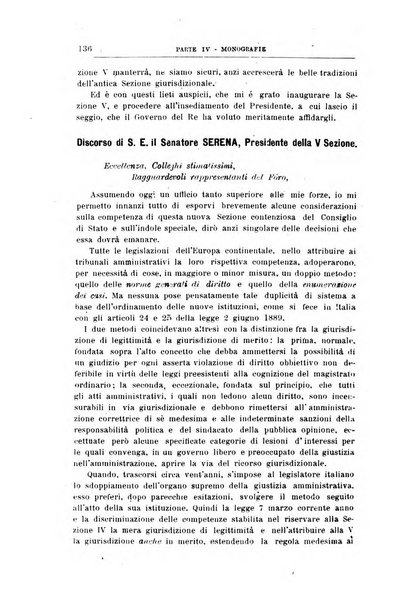 La giustizia amministrativa raccolta di decisioni e pareri del Consiglio di Stato, decisioni della Corte dei conti, sentenze della Cassazione di Roma, e decisioni delle Giunte provinciali amministrative