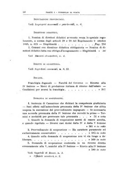 La giustizia amministrativa raccolta di decisioni e pareri del Consiglio di Stato, decisioni della Corte dei conti, sentenze della Cassazione di Roma, e decisioni delle Giunte provinciali amministrative