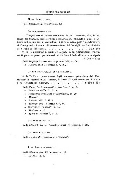 La giustizia amministrativa raccolta di decisioni e pareri del Consiglio di Stato, decisioni della Corte dei conti, sentenze della Cassazione di Roma, e decisioni delle Giunte provinciali amministrative