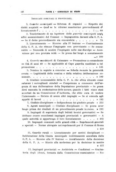 La giustizia amministrativa raccolta di decisioni e pareri del Consiglio di Stato, decisioni della Corte dei conti, sentenze della Cassazione di Roma, e decisioni delle Giunte provinciali amministrative