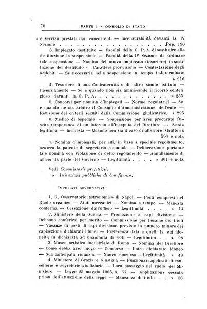 La giustizia amministrativa raccolta di decisioni e pareri del Consiglio di Stato, decisioni della Corte dei conti, sentenze della Cassazione di Roma, e decisioni delle Giunte provinciali amministrative