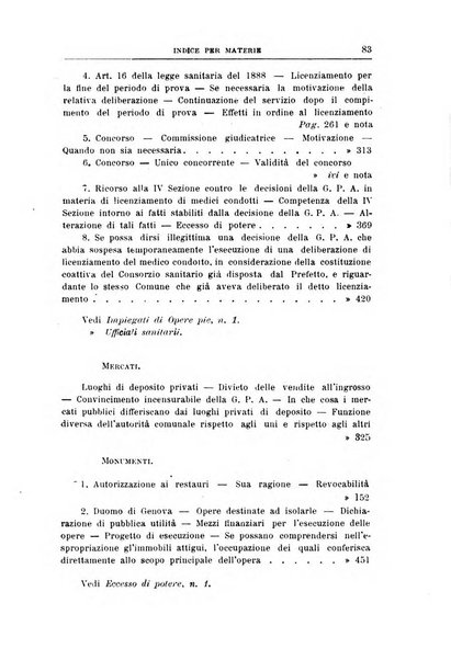 La giustizia amministrativa raccolta di decisioni e pareri del Consiglio di Stato, decisioni della Corte dei conti, sentenze della Cassazione di Roma, e decisioni delle Giunte provinciali amministrative