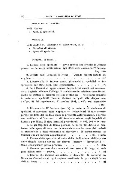 La giustizia amministrativa raccolta di decisioni e pareri del Consiglio di Stato, decisioni della Corte dei conti, sentenze della Cassazione di Roma, e decisioni delle Giunte provinciali amministrative