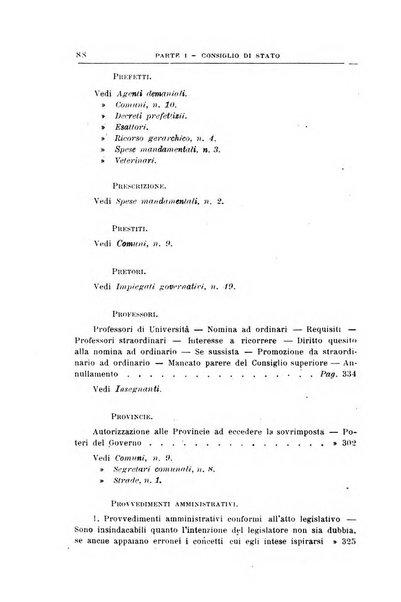 La giustizia amministrativa raccolta di decisioni e pareri del Consiglio di Stato, decisioni della Corte dei conti, sentenze della Cassazione di Roma, e decisioni delle Giunte provinciali amministrative