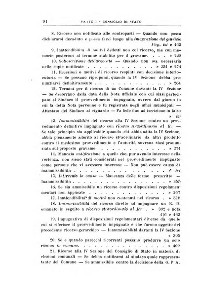 La giustizia amministrativa raccolta di decisioni e pareri del Consiglio di Stato, decisioni della Corte dei conti, sentenze della Cassazione di Roma, e decisioni delle Giunte provinciali amministrative