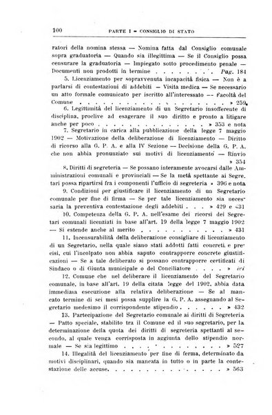 La giustizia amministrativa raccolta di decisioni e pareri del Consiglio di Stato, decisioni della Corte dei conti, sentenze della Cassazione di Roma, e decisioni delle Giunte provinciali amministrative