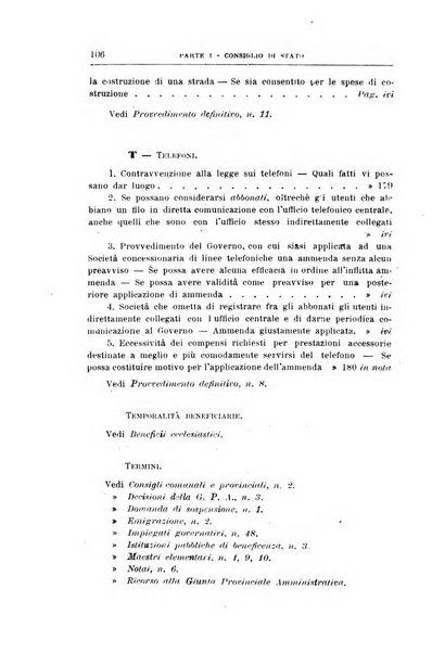 La giustizia amministrativa raccolta di decisioni e pareri del Consiglio di Stato, decisioni della Corte dei conti, sentenze della Cassazione di Roma, e decisioni delle Giunte provinciali amministrative