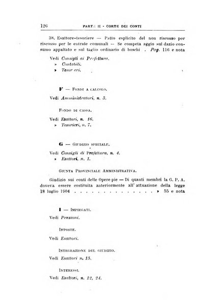 La giustizia amministrativa raccolta di decisioni e pareri del Consiglio di Stato, decisioni della Corte dei conti, sentenze della Cassazione di Roma, e decisioni delle Giunte provinciali amministrative