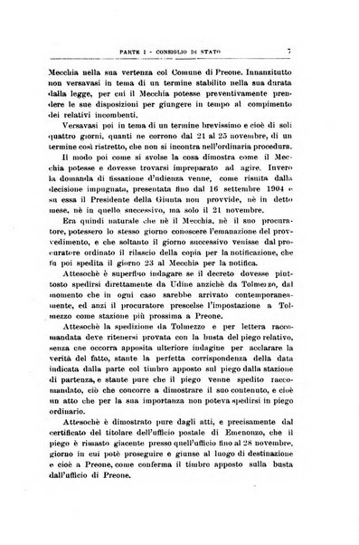 La giustizia amministrativa raccolta di decisioni e pareri del Consiglio di Stato, decisioni della Corte dei conti, sentenze della Cassazione di Roma, e decisioni delle Giunte provinciali amministrative