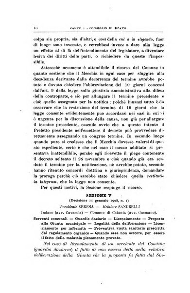 La giustizia amministrativa raccolta di decisioni e pareri del Consiglio di Stato, decisioni della Corte dei conti, sentenze della Cassazione di Roma, e decisioni delle Giunte provinciali amministrative